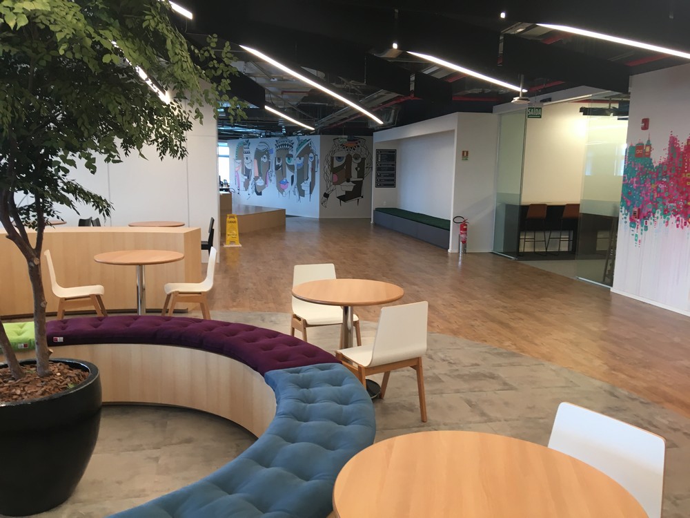 Лаунж-зона в IT компании