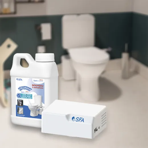 Accessories macerators for toilets