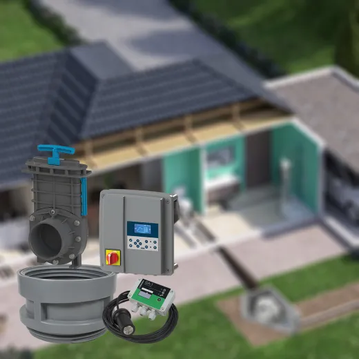 Accessories for lifting stations and grease separators