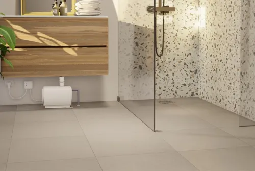 Насосы SFA позволяют сделать красивый интерьер без лишних затрат на проведение канализации