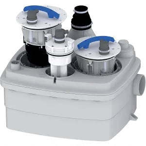 Sanicubic 2 Pro, насосная станция для сточных вод/vannes