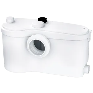 Sanibest Pro, измельчитель для унитаза с 4 входами для унитаза, раковины, биде и душа