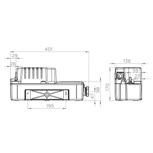 Кривая расхода Sanicondens Best Flat.